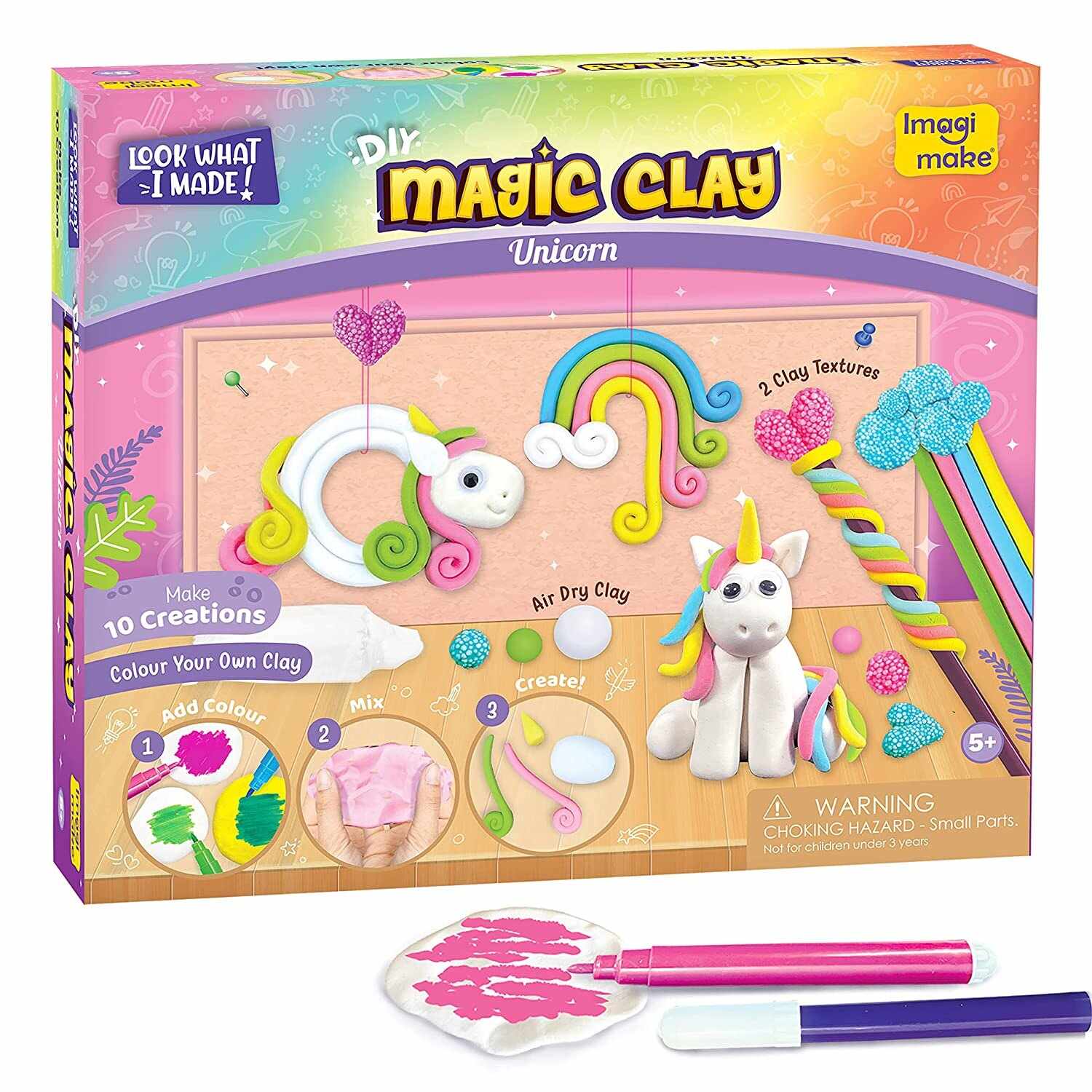Set de modelat - Magic Clay - Unicorn | ImagiMake