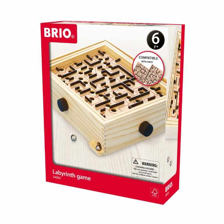Joc din lemn Labirint Brio