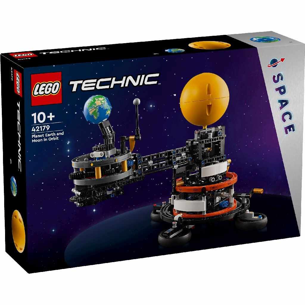 LEGO Technic - Planeta pamant si luna pe orbita (42179) | LEGO