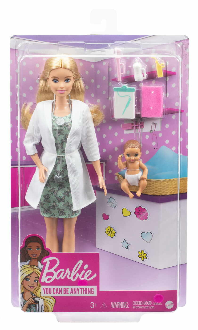Papusa Barbie - Doctor pediatru | Mattel