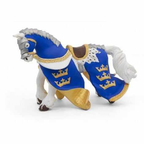 Papo Figurina Calul Regelui Arthur Albastru