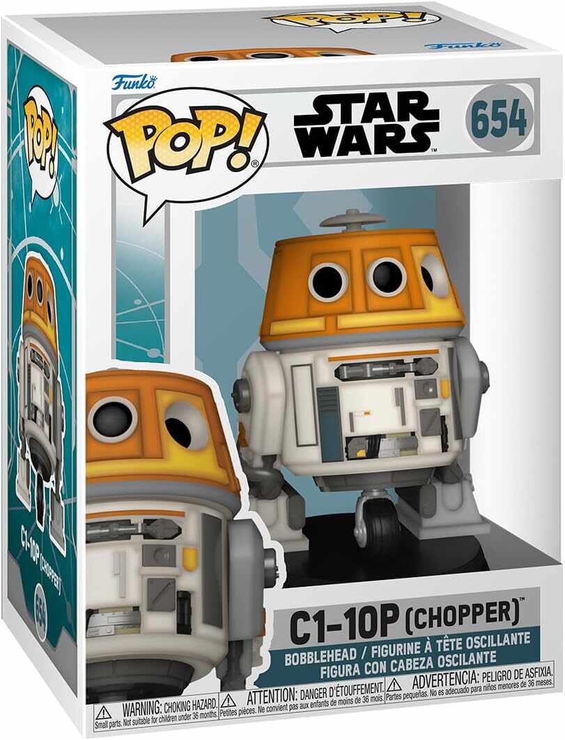 Figurina - Pop! Star Wars: C1-10P (Chopper) | Funko