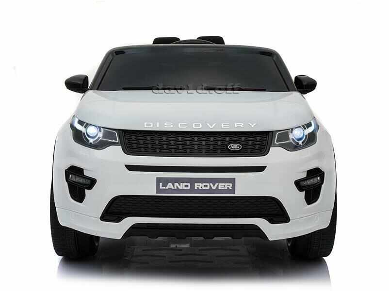 Masinuta electrica cu scaun de piele Land Rover Discovery Sport White