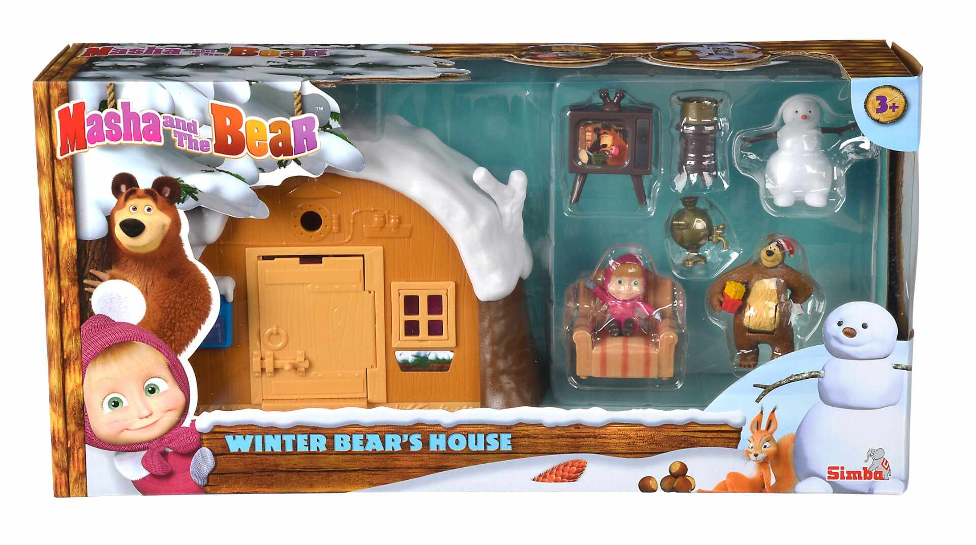 Set de joaca Masha and The Bear - Casa de iarna a ursului