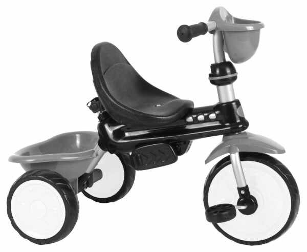 Tricicleta Volare Comfort 4 in 1 gri Qplay