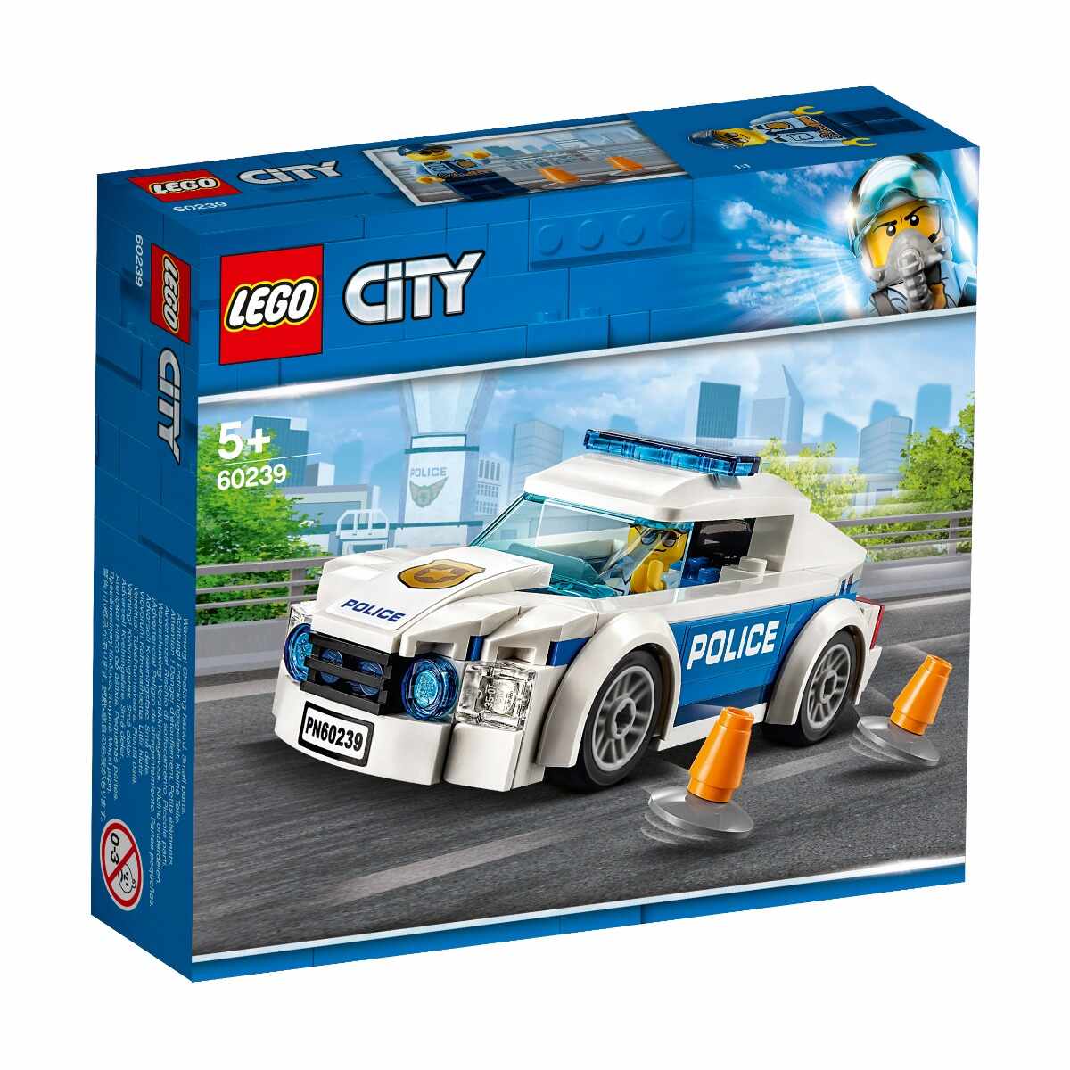 LEGO® City - Masina de politie pentru patrulare (60239)