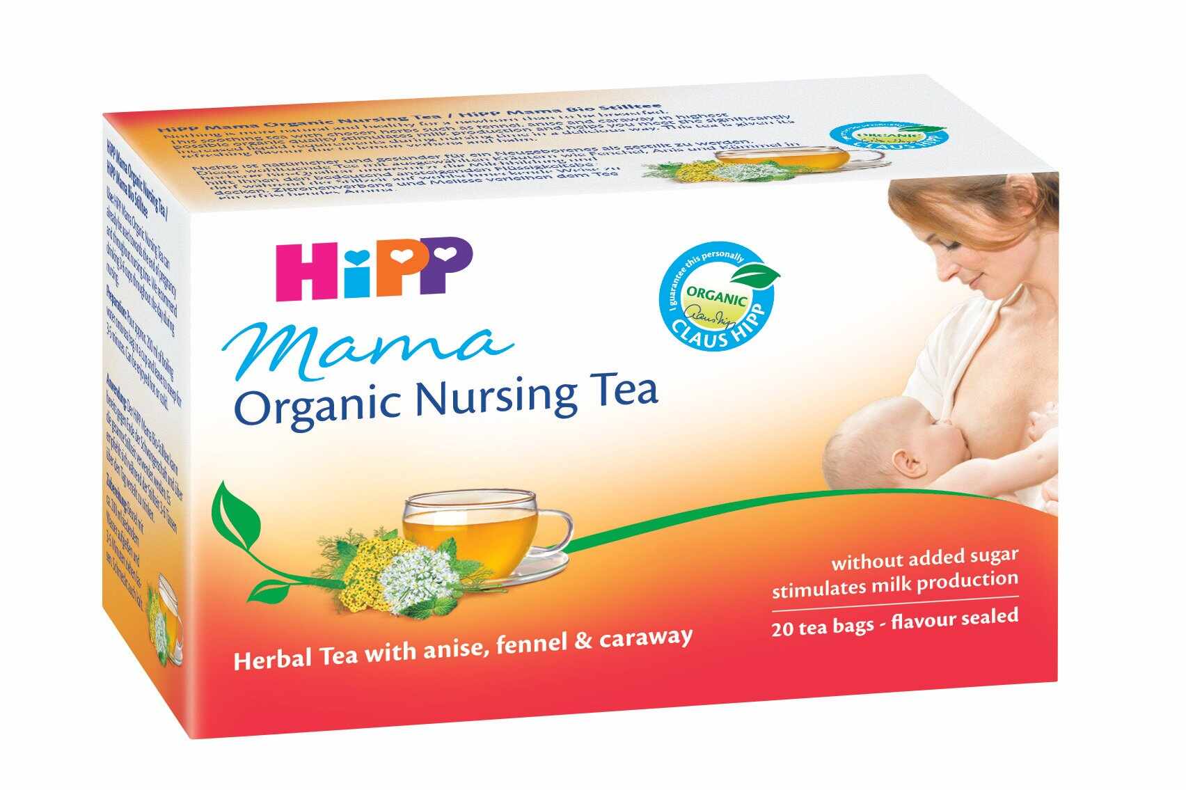 Ceai pentru ajustarea lactatiei HiPP, pliculete 30g
