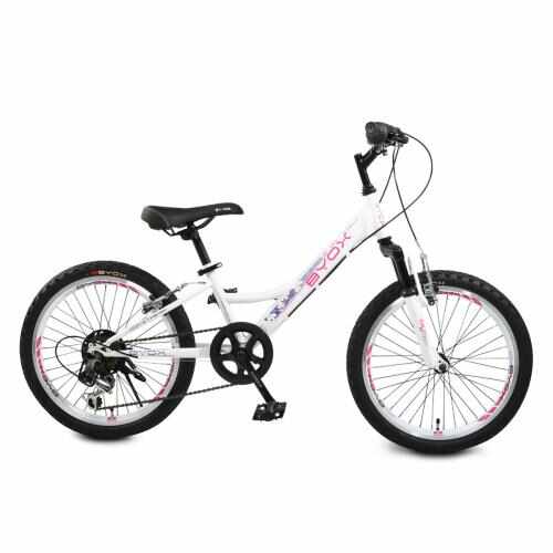 Bicicleta pentru copii Byox Princess White 6 viteze 20 inch