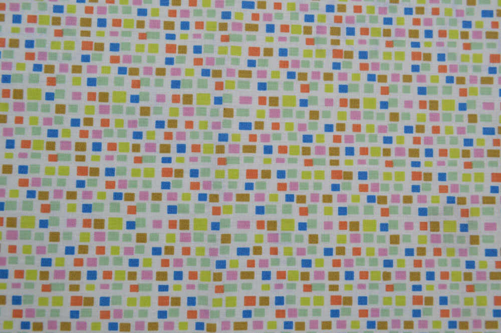 Cearceaf colorat Mozaic cu elastic pentru saltea 70 x 140 cm