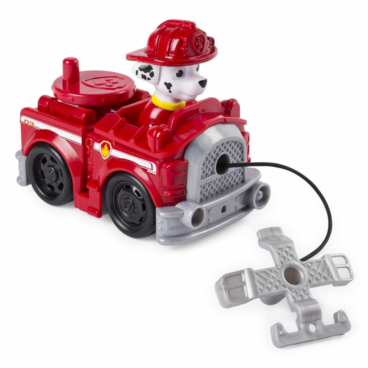 Figurina cu vehicul de pompieri Paw Patrol - Marshall
