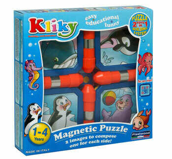 Kliky - Puzzle magnetic Animale marine