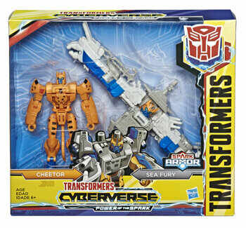 Transformers Cyberverse - Figurina Spark Armor Cheetor