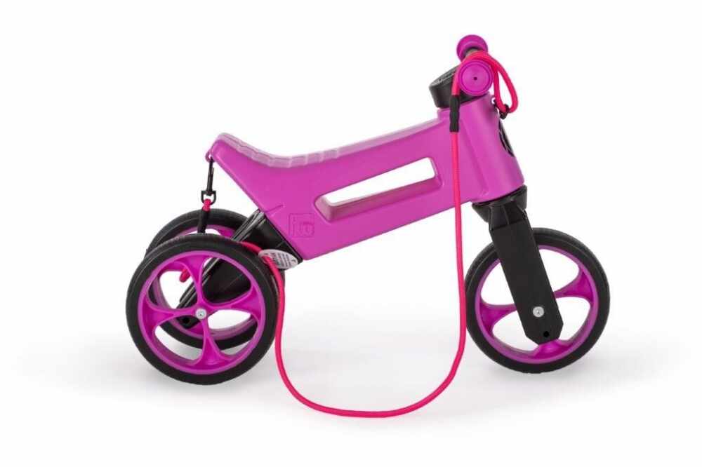 Bicicleta fara pedale 2 in 1 Funny Wheels Supersport Violet