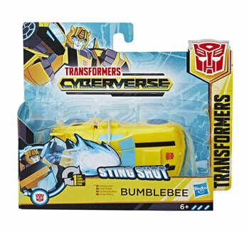 Transformers Cyberverse - Figurina 1-Step Changer Bumblebee