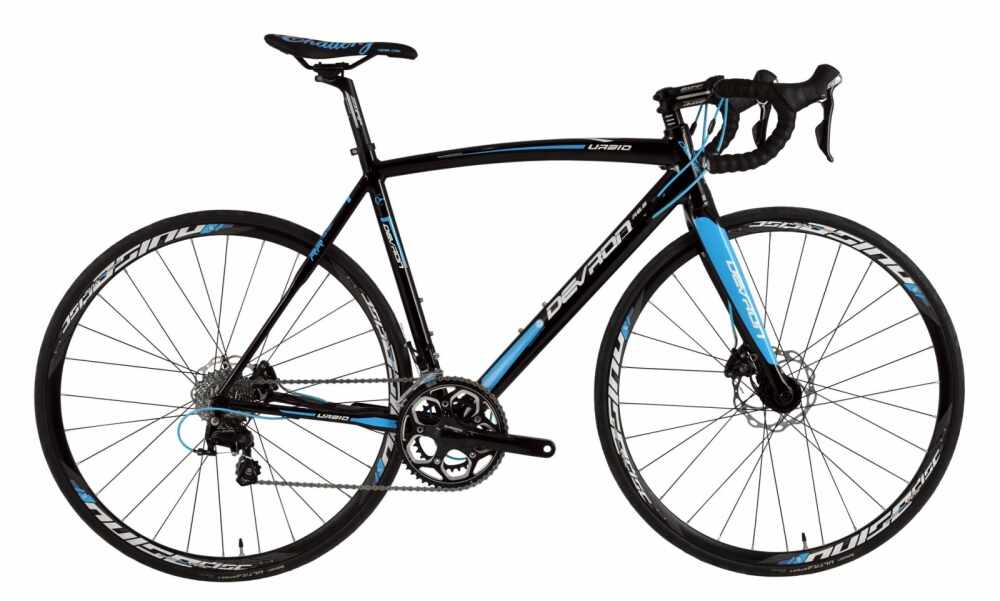 Bicicleta sosea Devron Urbio R6.8 M Pure black 28 inch