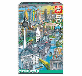 Puzzle Berlin, Citypuzzles, 200 piese
