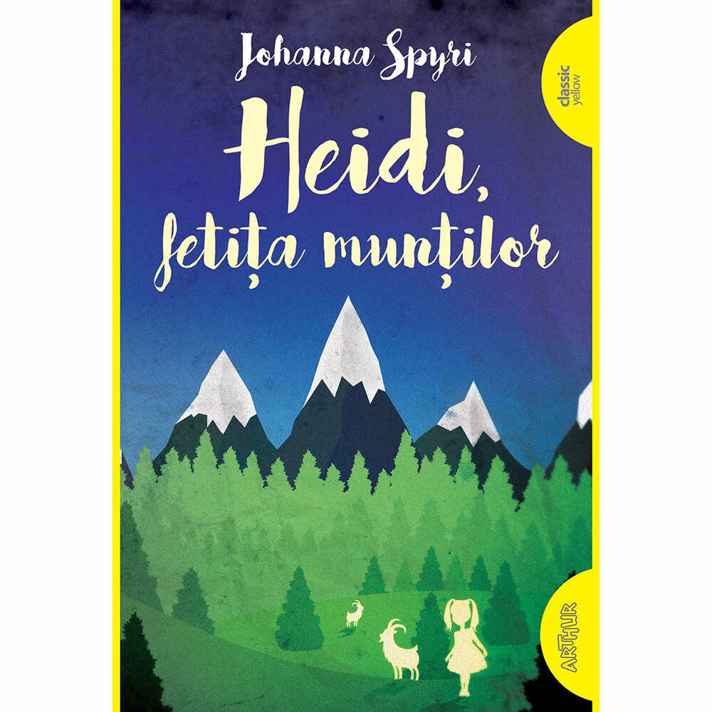 Carte Editura Arthur, Heidi, fetita muntilor, Johanna Spyri