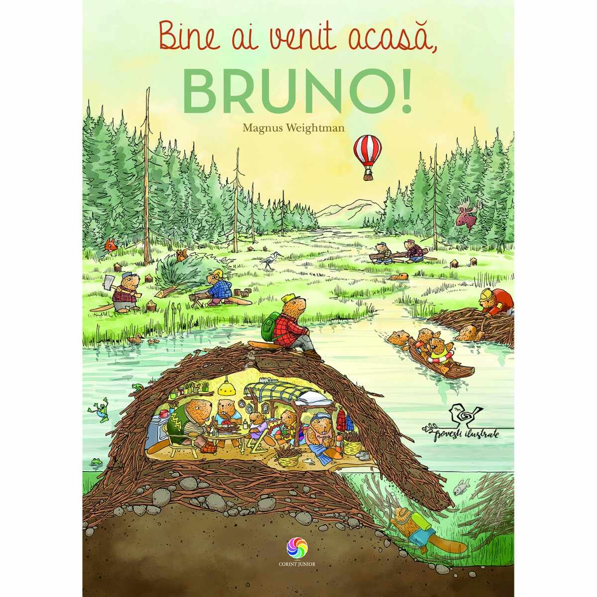 Carte Editura Corint, Bine ai venit acasa, Bruno!, Magnus Weightman