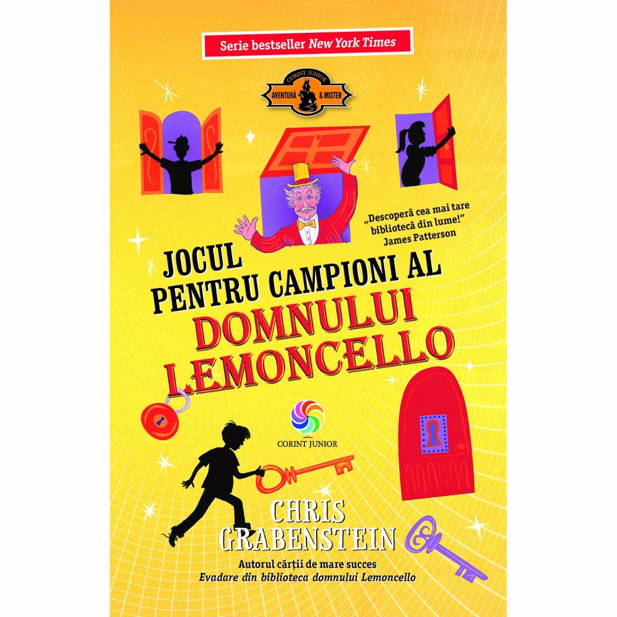 Carte Editura Corint, Lemoncello vol. 4 Jocul pentru campioni al domnului Lemoncello, Chris Grabenstein