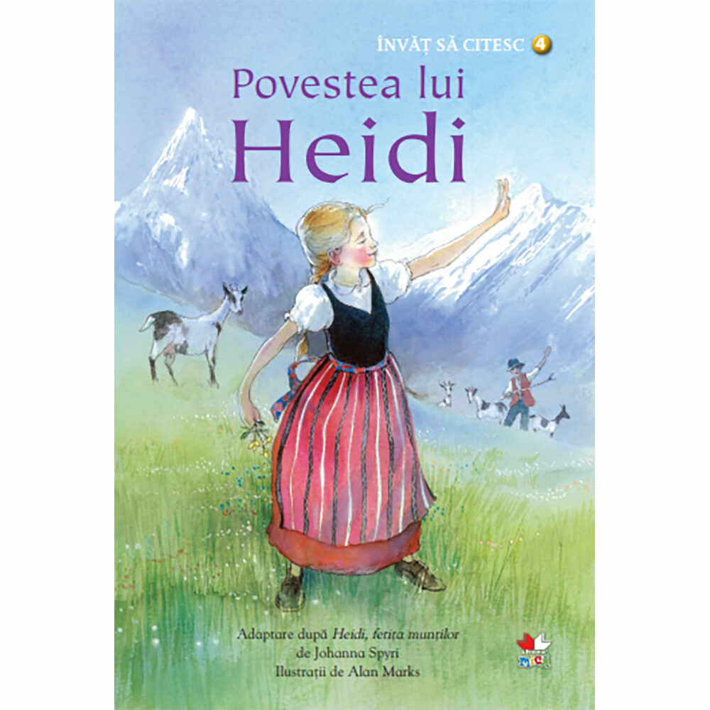Carte Editura Litera, Invat sa citesc. Povestea lui Heidi, nivelul 4