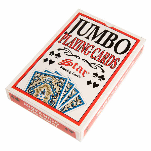Carti de joc Jumbo Star model mare