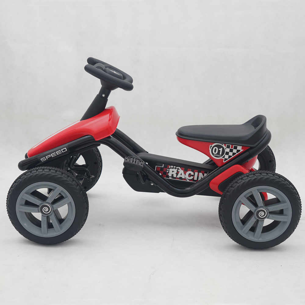 Kart cu pedale pentru copii 1388A rosu