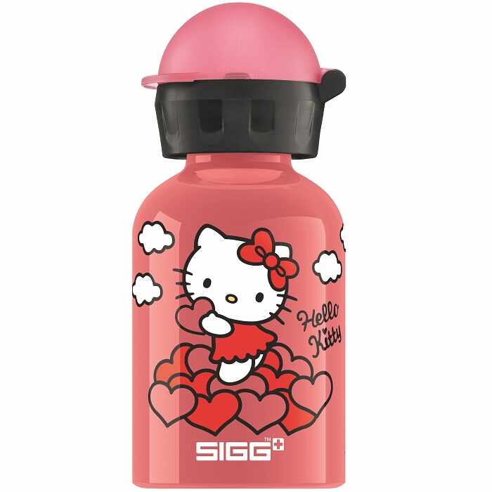 Bidon din aluminiu Sigg Hello Kitty heart 0.3l