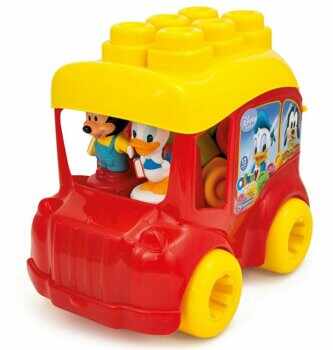 Baby Clemmy - Autobuz Mickey, 10 cuburi
