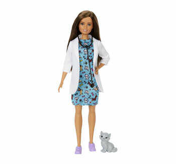 Papusa Barbie Doctor veterinar