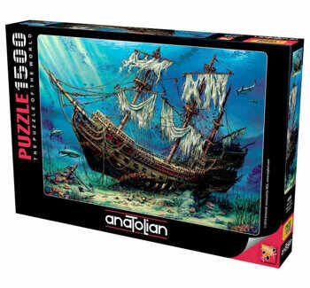 Puzzle Anatolian Shipwreck Sea, 1500 piese