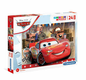 Puzzle Maxi Super Color Disney Cars, 24 piese