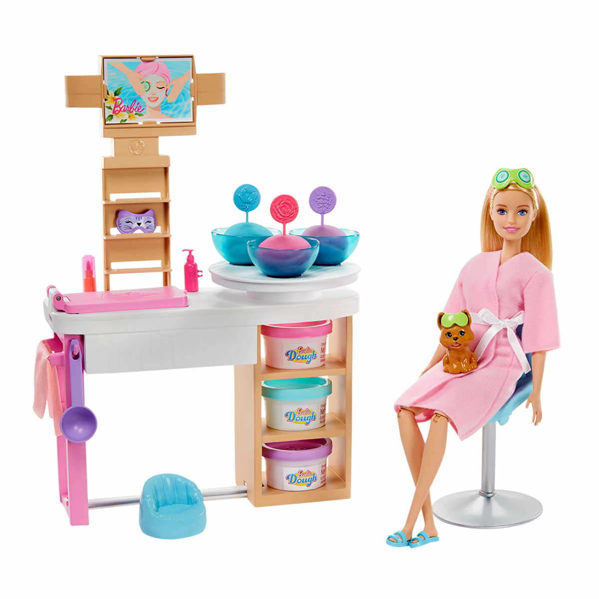 Set de joaca Barbie, O zi la salonul de spa