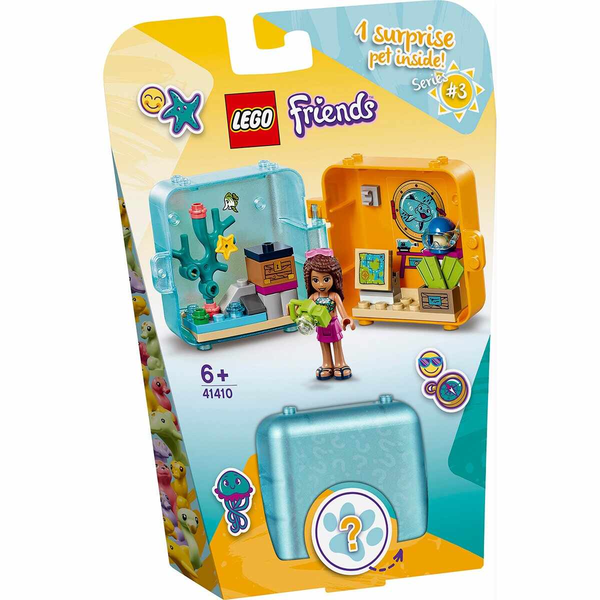 LEGO® Friends - Cubul jucaus de vara al Andreei (41410)
