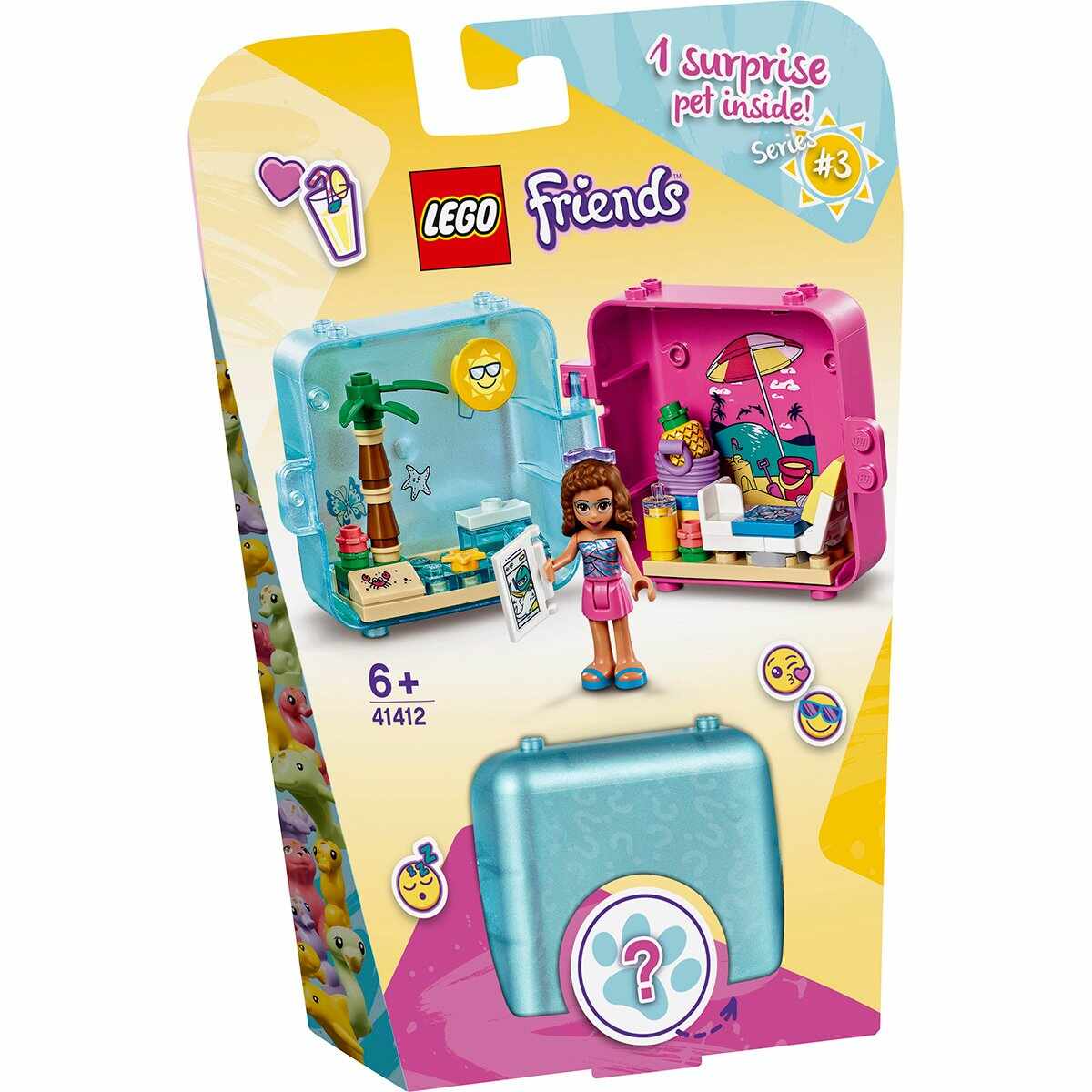 LEGO® Friends - Cubul jucaus de vara al Oliviei (41412)