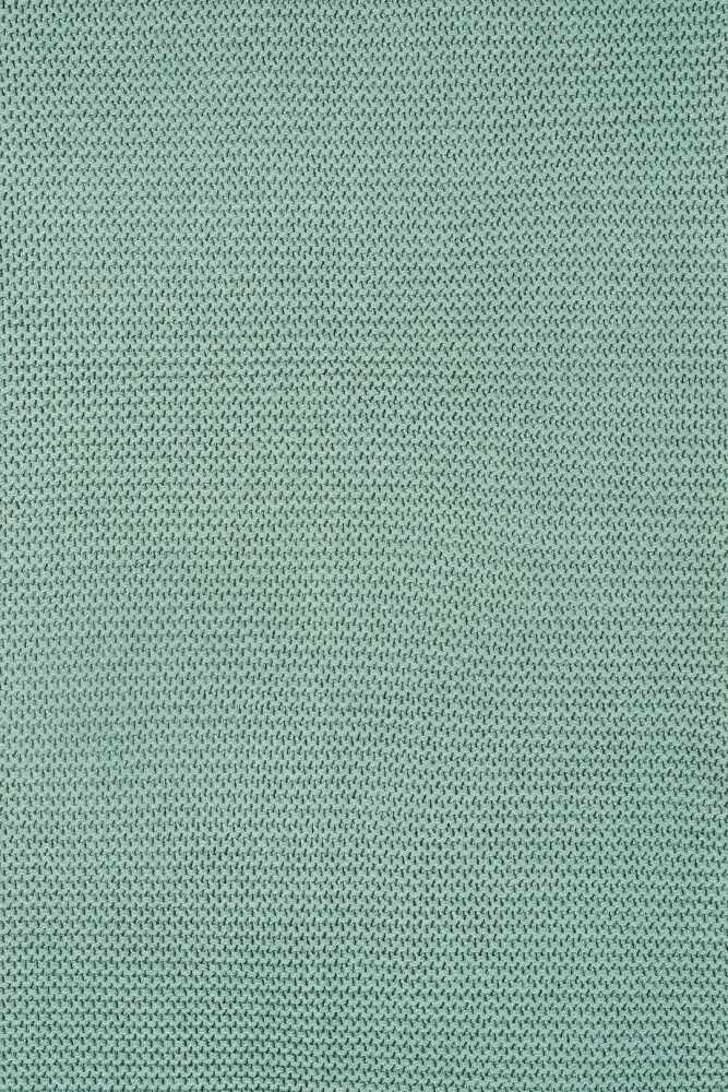 Paturica bebe Basic Knit 75x100 cm tricot verde
