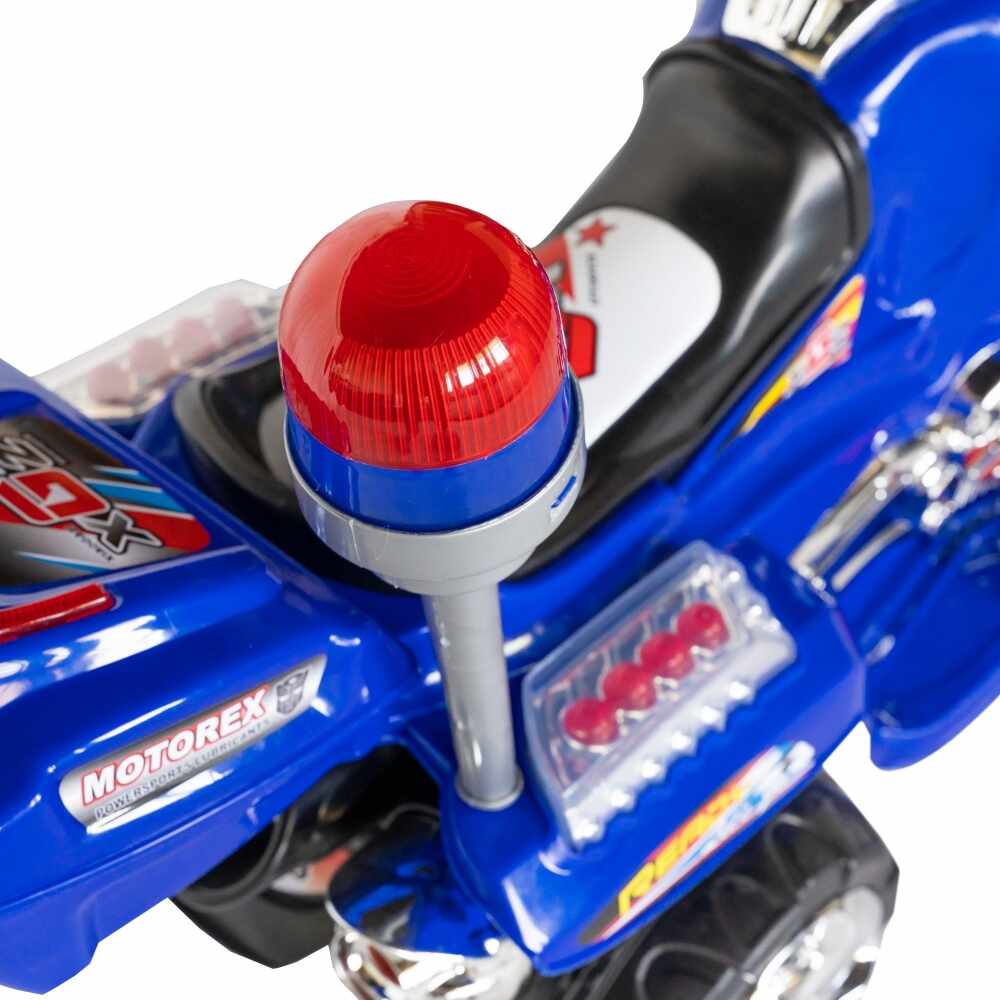 Gem peanuts Go mad Motocicleta electrica copii cu baterie, muzica si girofar albastru - 11  produse