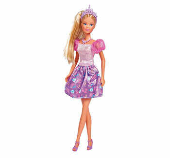 Papusa Steffi - Fantasy princess cu rochita mov