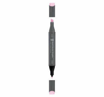 Marker pentru schite cu doua capete Graphix Marabu, 1-7 mm, Pastel Pink