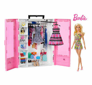 Barbie - Dulap cu papusa inclusa