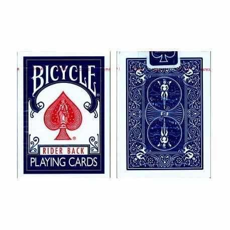 Carti de joc Bicycle Poker Rider Back Blue | Magic Hub