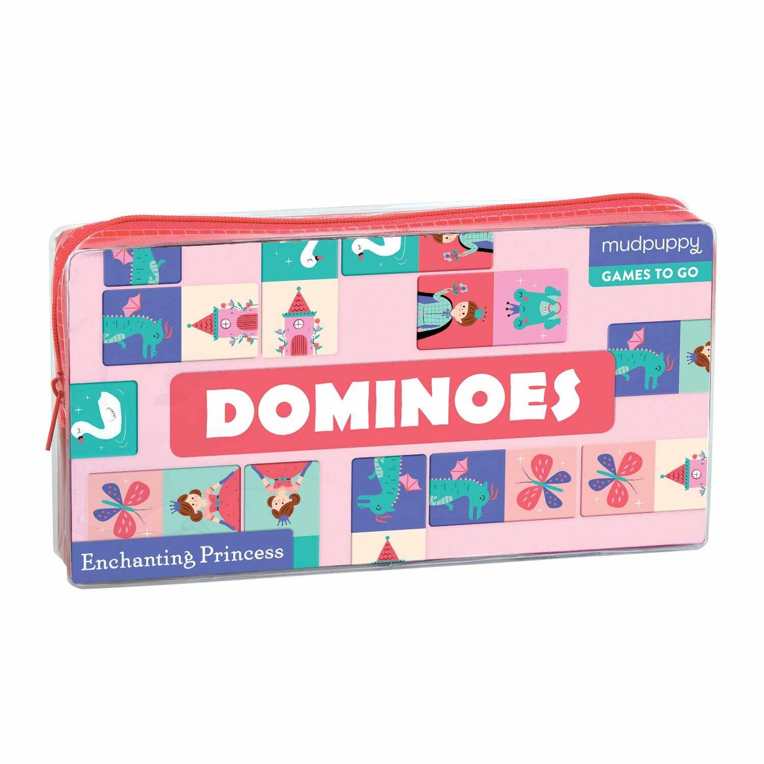 Joc - Games to go - Dominoes Enchanting Princess | Mudpuppy