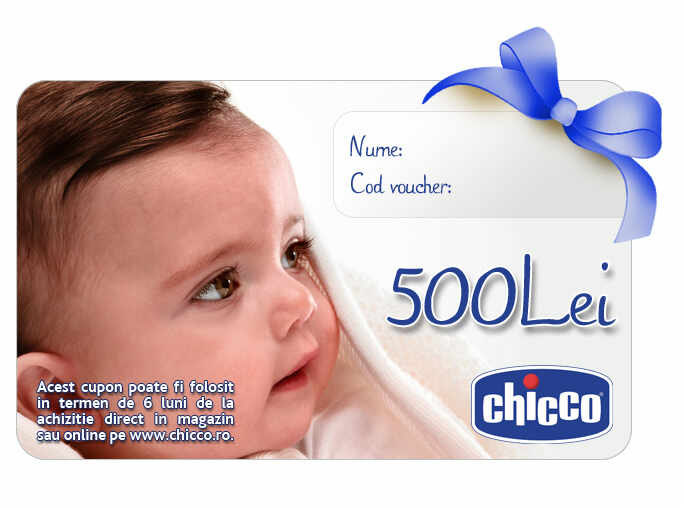 Cupon CADOU Chicco Gift Card 500Lei