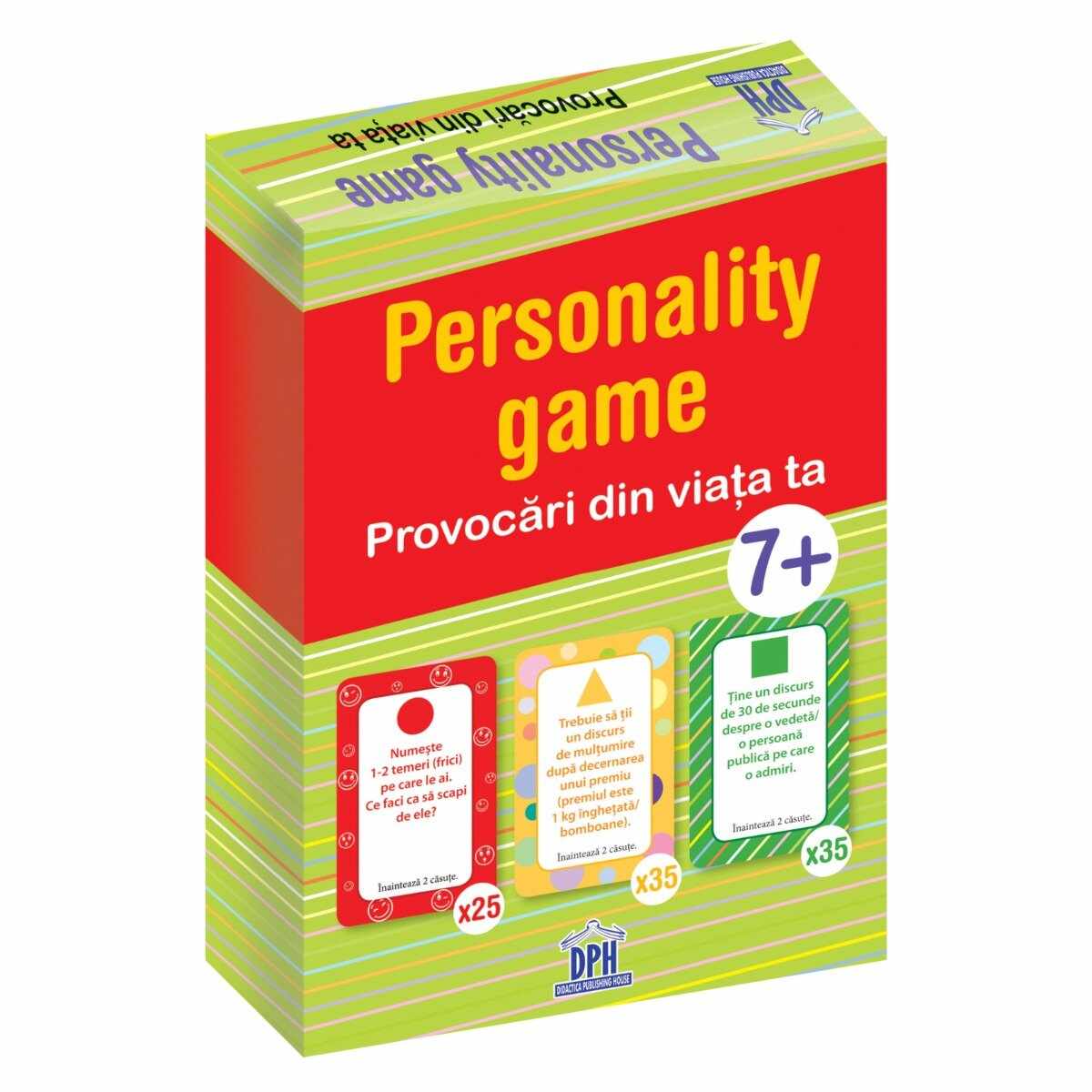 Joc educativ Editura DPH, Personality Game, Provocari din viata