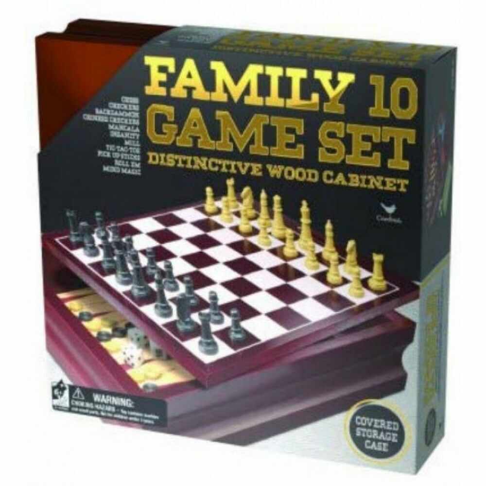 Jocuri - Family 10 Games Set | Viva Toys