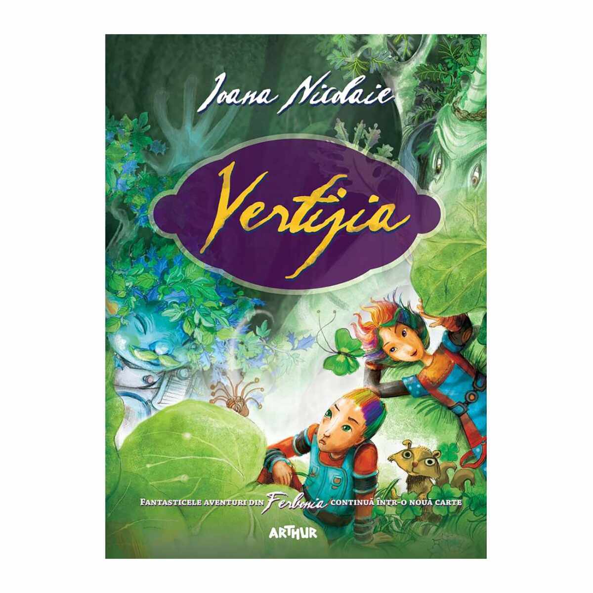 Carte Editura Arthur, Vertijia, Ioana Nicolaie