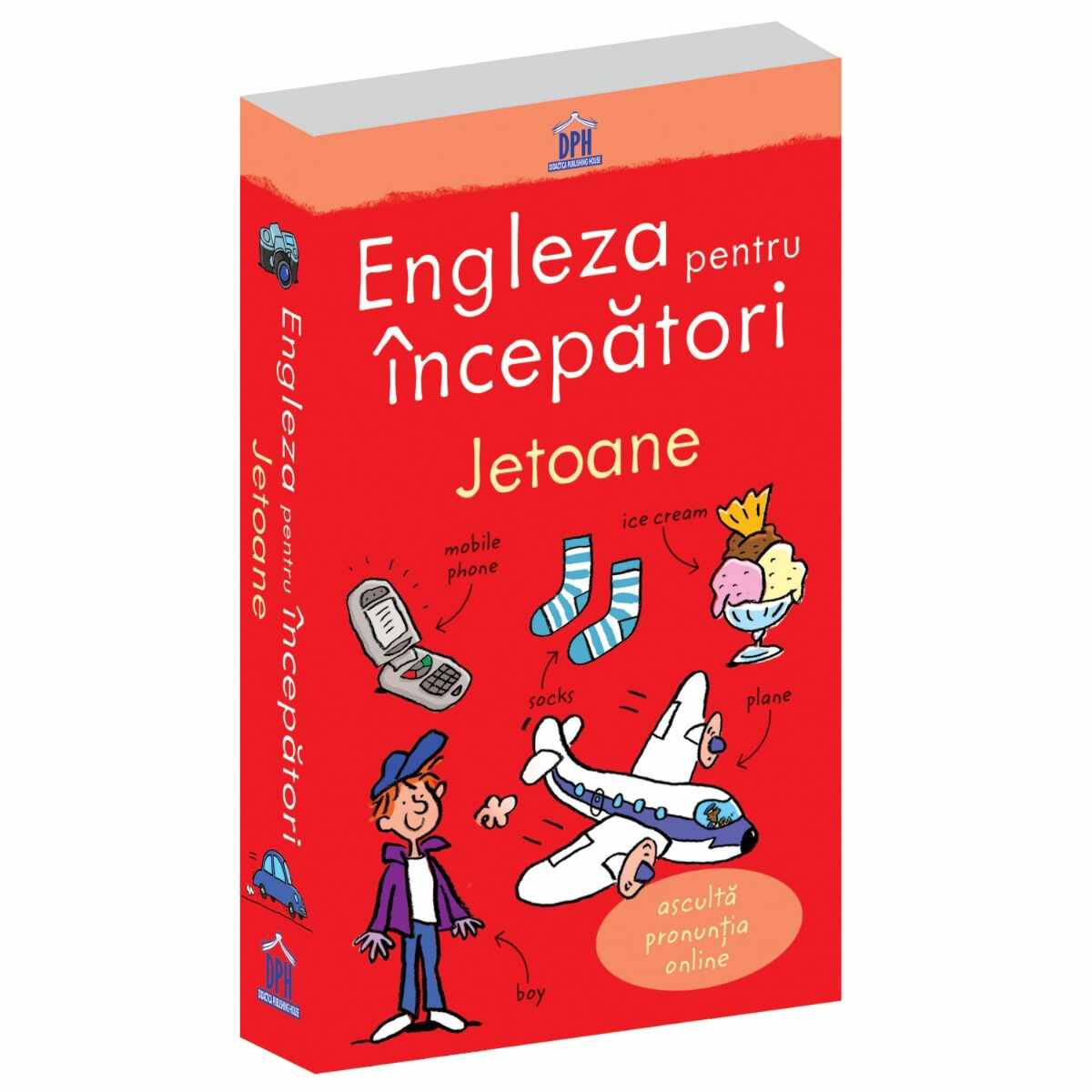 Jetoane Engleza pentru incepatori - format nou, Editura DPH