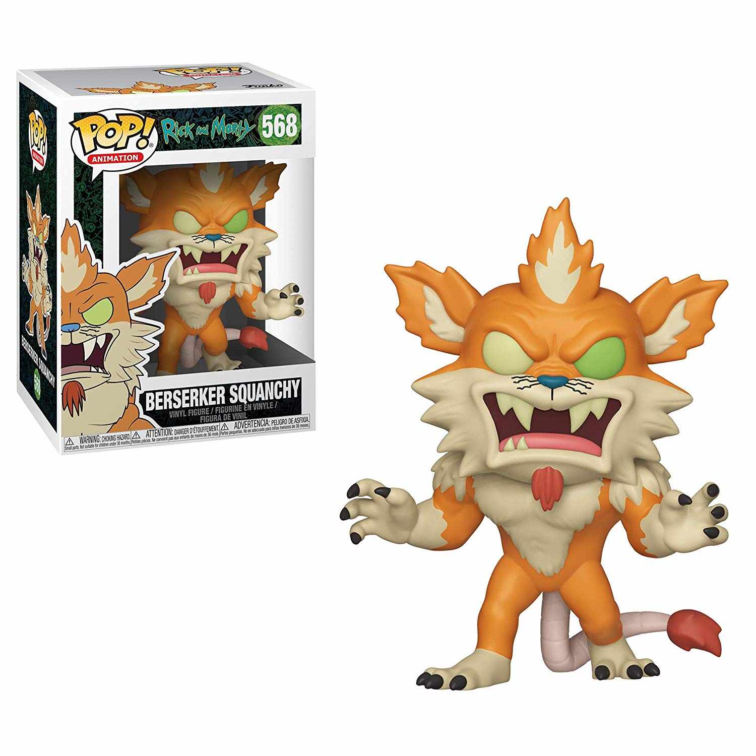 Figurina - Rick and Morty - Berserker Squanchy | FunKo