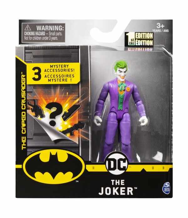 Figurina - DC The Joker - The Caped Crusader | Spin Master