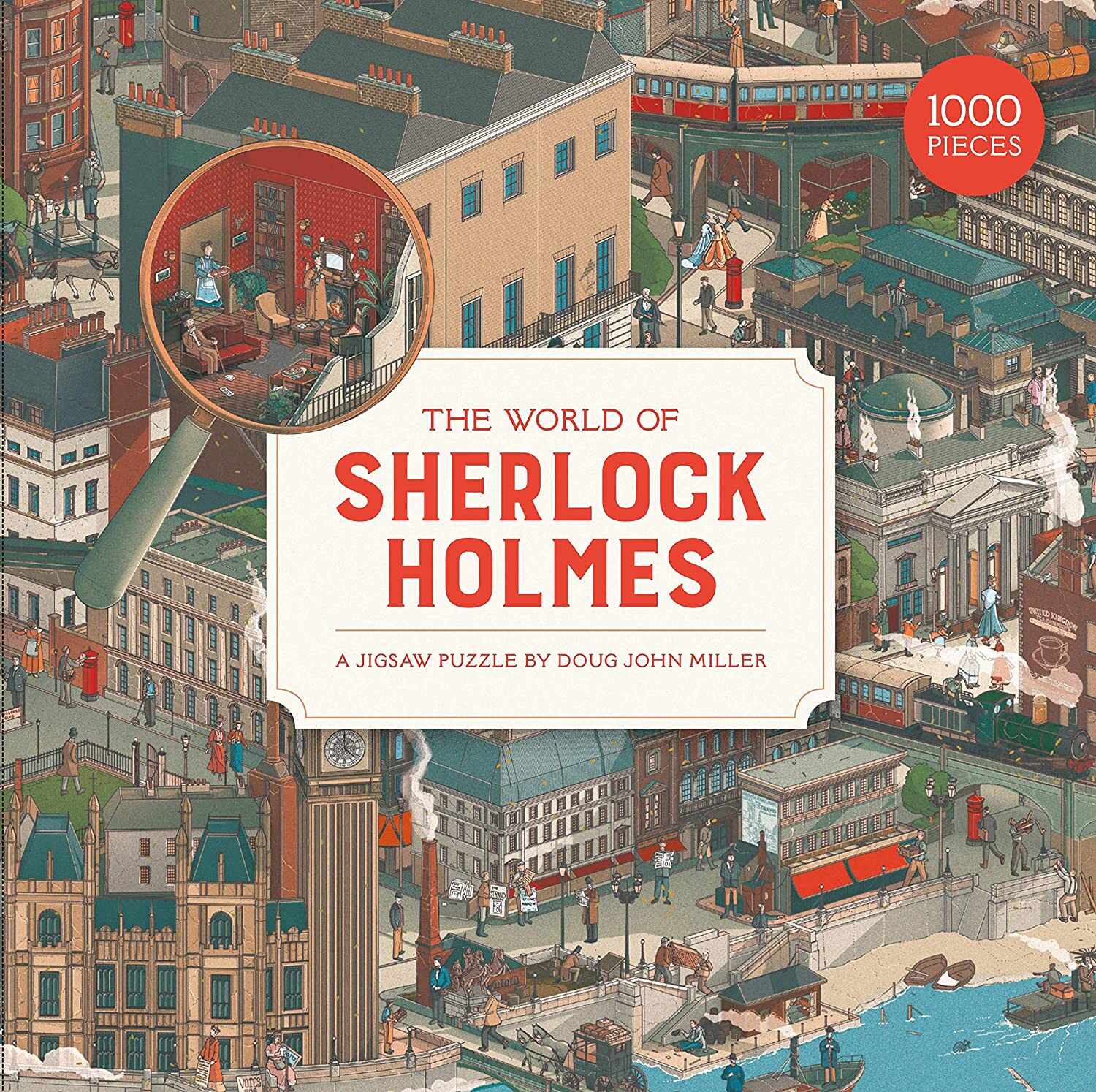 The World of Sherlock Holmes: A 1000 Piece Jigsaw Puzzle | Laurence King Publishing