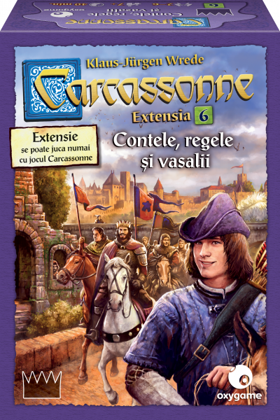 Carcassonne, extensia 6: Contele, regele si vasalii